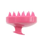 Hair Care Soft Silicone Comb Scalp Massaging Shampoo Brush Comb Brush