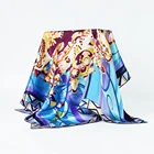 muslim embroidery nonwoven fabric cutting design men cotton scarf