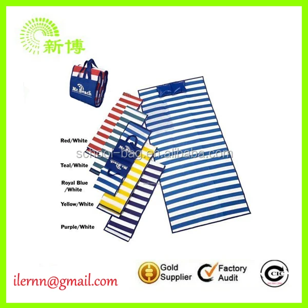 nonwoven laminated foldable beach mat camping picnic mat