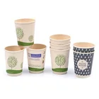Custom PLA coated disposable bagasse cup