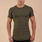 2018 Newest Style High Quality 100% Bamboo Cotton Mens Scoop T Shirt With Customized Logo In China Factory