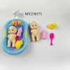 cheap baby shower toy plastic doll bathtub play set for kids