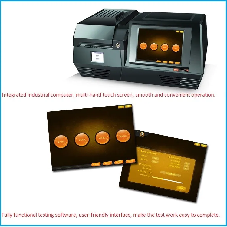 EXF8200 Máquina de ensayo de pureza de plata XRF