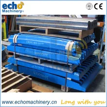 high manganese 18% Mn,13% Mn jaw crusher jaw plate Extec C10,Extec C12 swing and fixed jaw plate