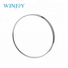 Factory price 10X magnifying bathroom suction mirror metal round shaving round wall mirror