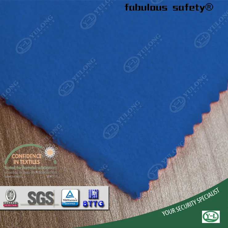 EN11611 ASTM F1506 Twil Cotton Knitted Fire Retardant Fabric For Workwear