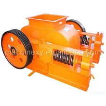 High quality mining crushing equipment 2PG series hydraulic double roller crusher exported to India for clay crushing