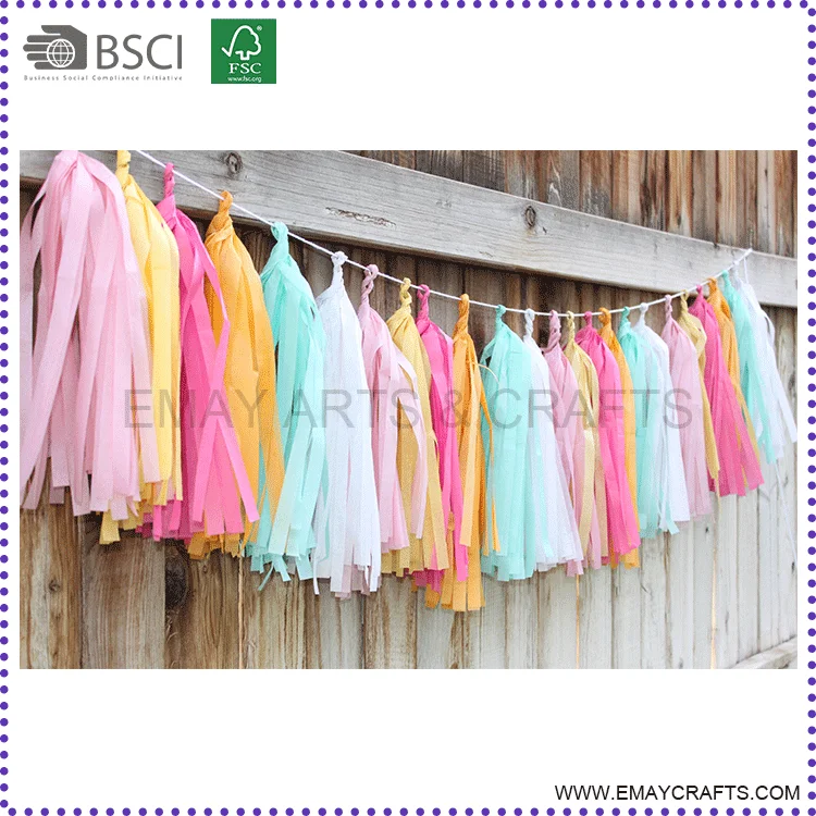 unique handmade hanging paper fringe garlands for sale unique handmade hanging paper fringe garlands for sale