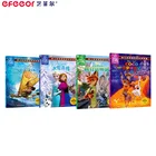 Chinese 4-6 years baby used books for animal recognizing education manufacture