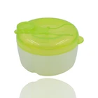 Food Grade plastic baby compact powder milk storage empty container