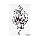 Fashionable Design Arm Sticker Custom Logo Temporary Tattoo/flower Tattoo Sticker