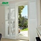 adjustable exterior shutters sliding windows