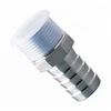 Plastic anti dust pipe flanged end protection cap for straight NPT UNF Metric threads