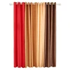 Good Sale Cheap Polyester Woven Solid Faux Silk Curtain From China
