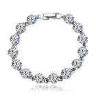 X7015 xuping 925 silver color zircon accessories women bracelet