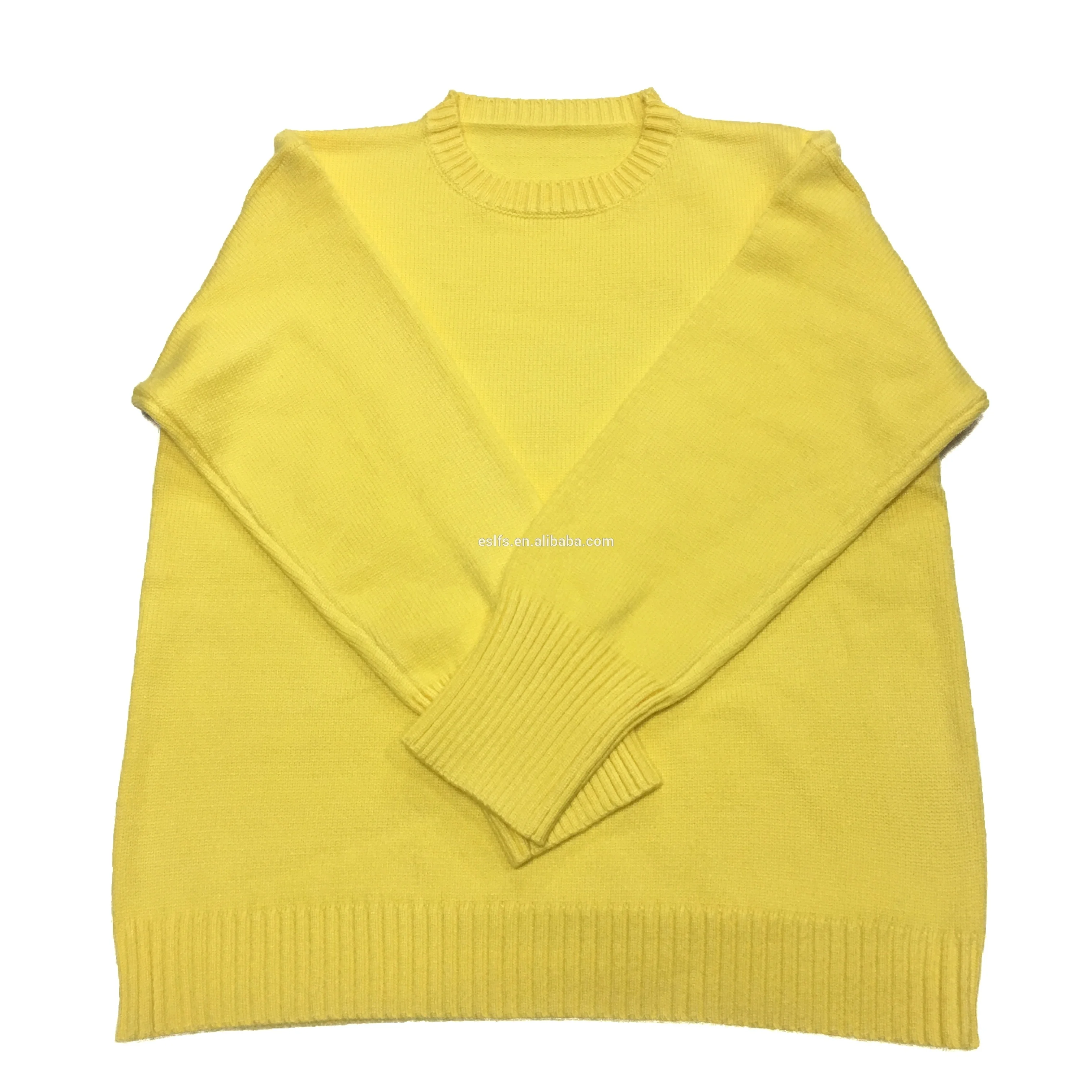 wholesale women's 100% pure cashmere sweater o-neck 