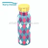 Manufacturer BPA free wide mouth insulated stainless steel vacuum water bottle with logo printing
