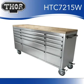 Thor Hyxion 72 Inch Bunnings Tool Chest With Oak Top Thor Hyxion 72 Inch Bunnings Tool Chest With Oak Top