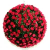 Wholesale UV Proof Topiary Rose Flower Ball Decorative Artificial Flower Ball