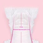 Night use 3D leak prevention printed japanese adult panty sanitary napkins diaper for lady menstrual period