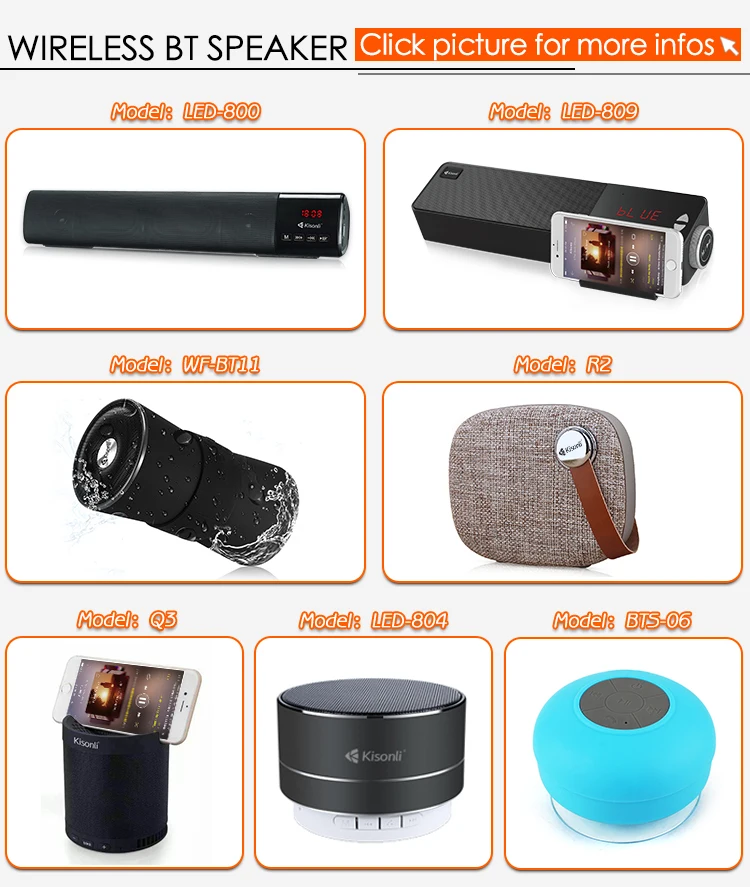 Free samples consumer electronics the speakers portable wireless Hifi Sound Box wireless speaker - ANKUX.COM