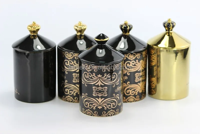 luxury ceramic scented candle gift set,aroma candle,soy wax