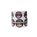 China supplier double layer cheap adhesive label sticker security label sticker