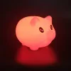 Baby Night Light for Bedroom pig Shape Cute Lamp Remote Control Fancy Kids Night Lamp