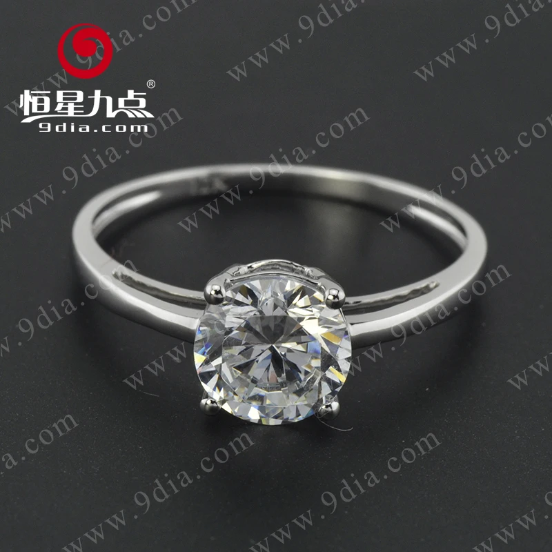 Wholesale Hot Selling Ring High Quality Engagement Jewelry Moissanite Diamond Engagement Ring