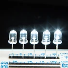 20000-23000MCD Super Bright Through-hole Round/Hat Shape Led Diode 5mm White Light Led Dip