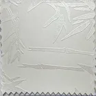 2016 China popular white embossed wallpaper pu leather