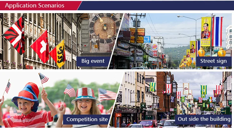 wholesale custom banners flying tear drop flag