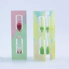 Small hourglass sand timers/acrylic mini hourglass/1 min sand timer