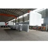 3 axles 30t bulk cargo folding side wall trailer for sale