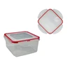 Kitchen Storage Lock and Lock Plastic Food Container with Lids