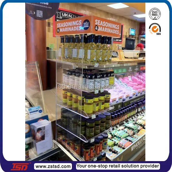 marinades acrylic display
