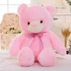 Wholesale Four Colors 30cm,50cm,75cm Teddy Bear Stuffed Plush Shining LED Light Up Lighting electronic Soft Toys