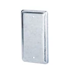 4*2 Handy utility blank Electrical metal switch box cover plate