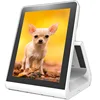 12.1inch pos system +15inch electronic cash register android touch screen pos system