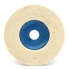 High quality abrasive wool felt polishing disc