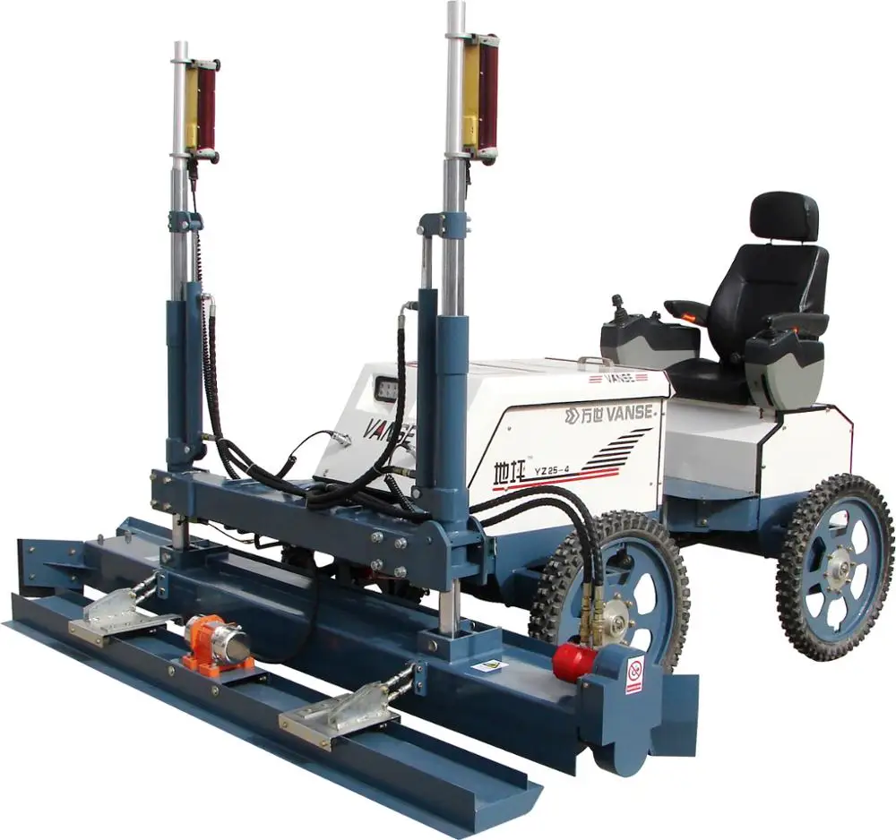 Indoor And Outdoor Ground Concrete Laser Screed Leveling And Paving