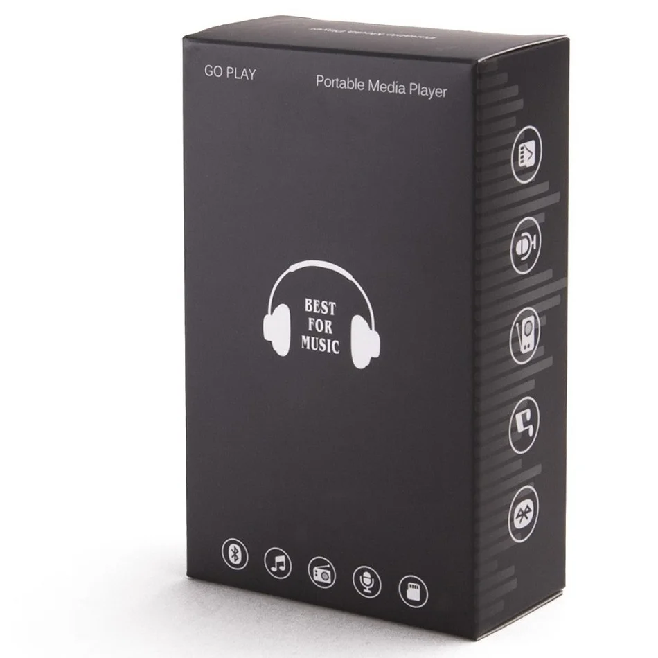 GERUIDA NEW MP3 Bluetooth MP4 Portable Video Player 8GB Metal Music Player With Voice Recorder Support TF Video FM Watch Picture (2)