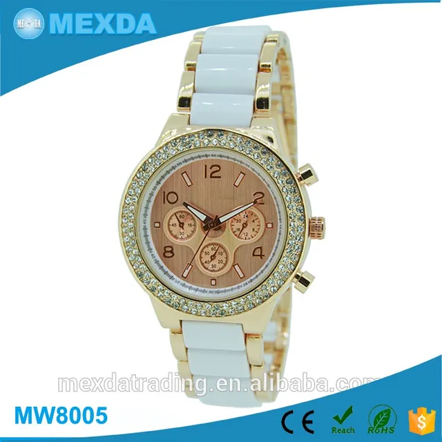 hot sell japan movt wholesale luxury fashion alloy brand watch