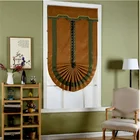 Classical style Roman curtain fan blinds bedroom living room shade roman blind