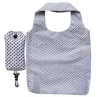 Promotional Fancy Foldable Polyester Reusable Shopping Bag With Pouch