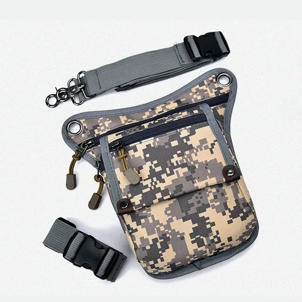 China suppliers unisex sport leg pouch hip bag outdoor camo waist belt bag