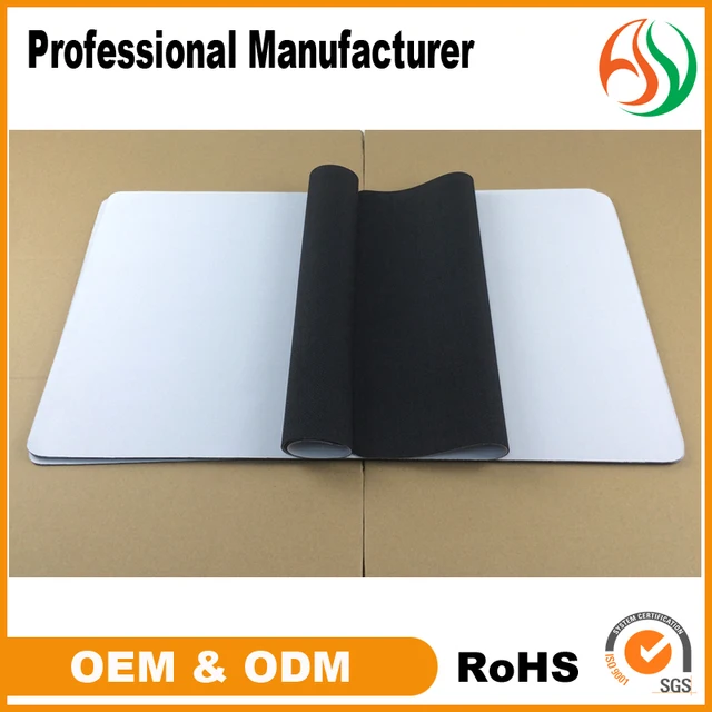 ay 2017 hot sale blank large mousepad for sublimation place mat