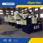 alligator hydraulic metal scrap iron shear, stainless steel cutter