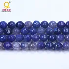 High quality 16mm crack fine veins semi precious stone round gemstone