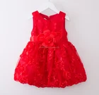 New style girl party wear western lace dress kids beautiful model dresses flower and lace elegant frock design for girl